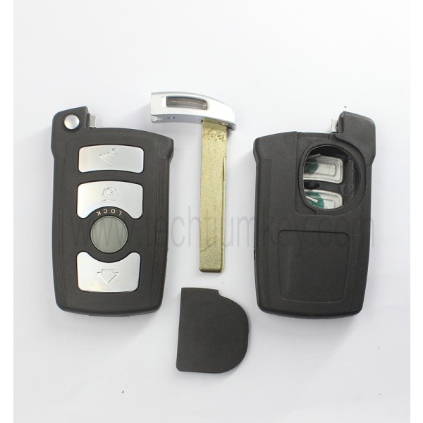 4 button smart key shell for BMW 7 series