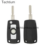 4 track blade HU58 blade  2 button remote flip key shell for BMW