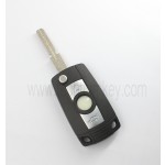 4 track blade HU58 blade  2 button remote flip key shell for BMW