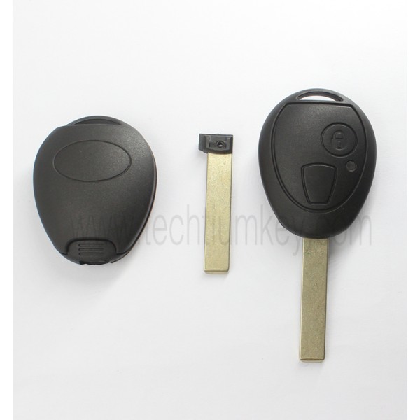433Mhz ID33 chip 2 button remote key for BMW Mini