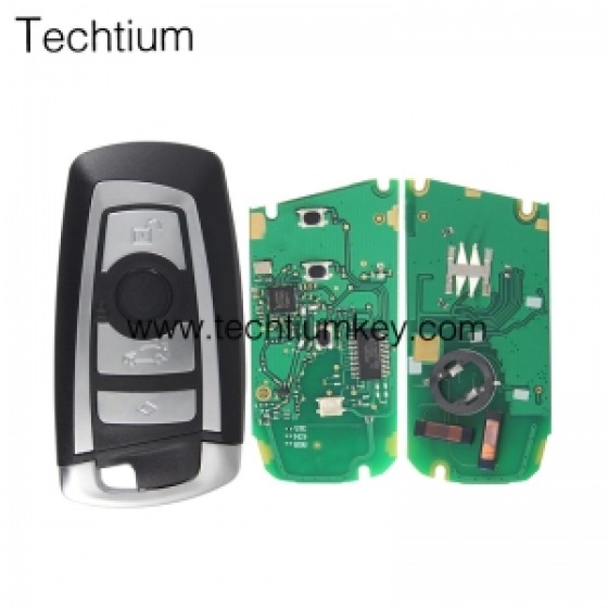 315Mhz HITAG-PRO(ID49&7945)Chip FCC:KR55WK49863/YGOHUF5662 CAS4 CAS4+ keyless 4 button remote key for BMW