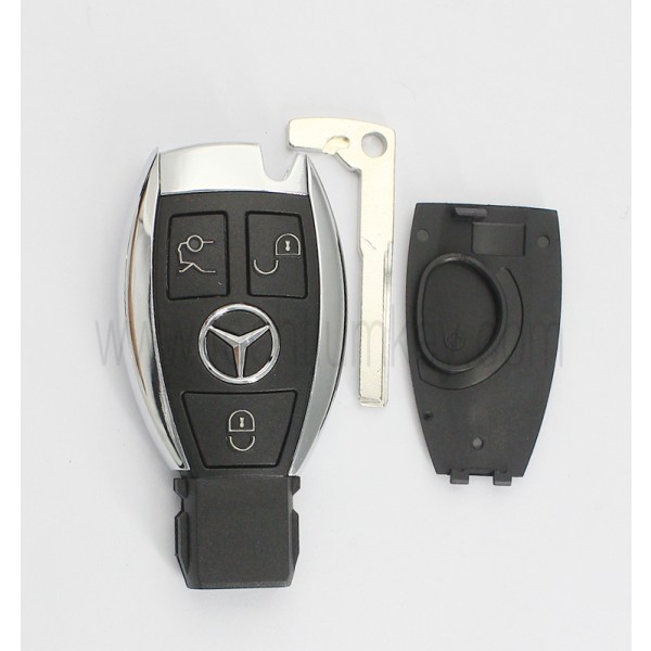 1 battery holder 3 button remote key shell for Mercedes Benz