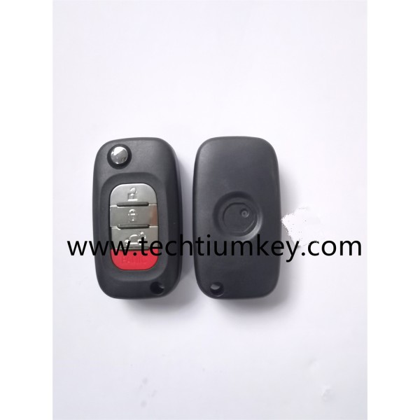 3+1  button remote key shell for Mercedes Benz