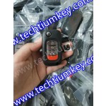 3+1  button remote key shell for Mercedes Benz