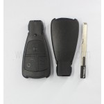 3 button remote key shell for Mercedes Benz