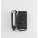 2 track blade 3 button remote key shell for Mercedes Benz