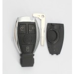 2 battery holder 3 button remote key shell for Mercedes Benz