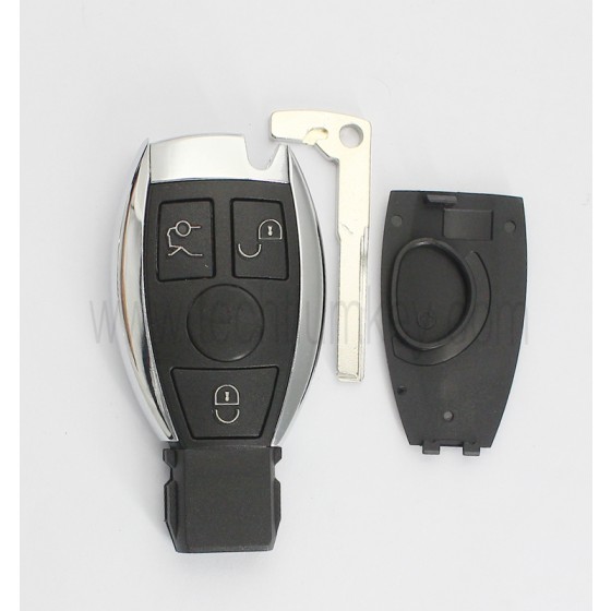 2 battery holder 3 button remote key shell for Mercedes Benz