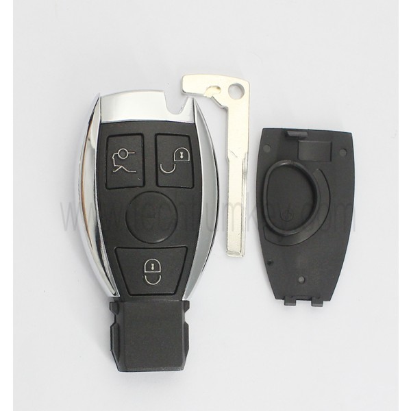1 battery holder 3 button remote key shell for Mercedes Benz