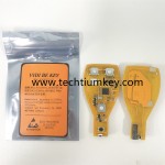 VVDI XNBZ02EN（can change 433mhz to 315mhz) no token 3+1 button remote key for Mercedes Benz