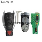 315Mhz BE=BGA=NEC (2 batteries) can be programmed repeatly 3+1 button remote key for Mercedes Benz