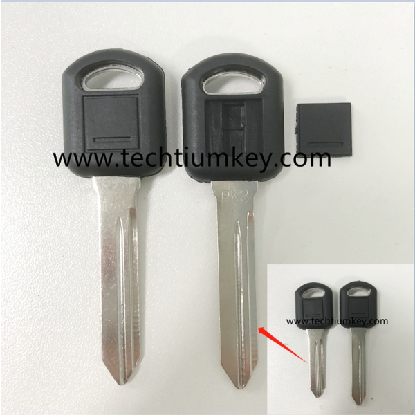 Short blade Transponder Schlüsselschale für Buick