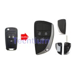 3-Tasten-Remote Flip Key Shell für Buick,Chevrolet