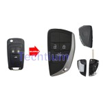 3-Tasten-Remote Flip Key Shell für Buick,Chevrolet