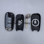 3-Tasten-Remote Flip Key Shell für Buick Verano