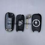 2-Tasten-Remote Flip Key Shell für Buick Verano