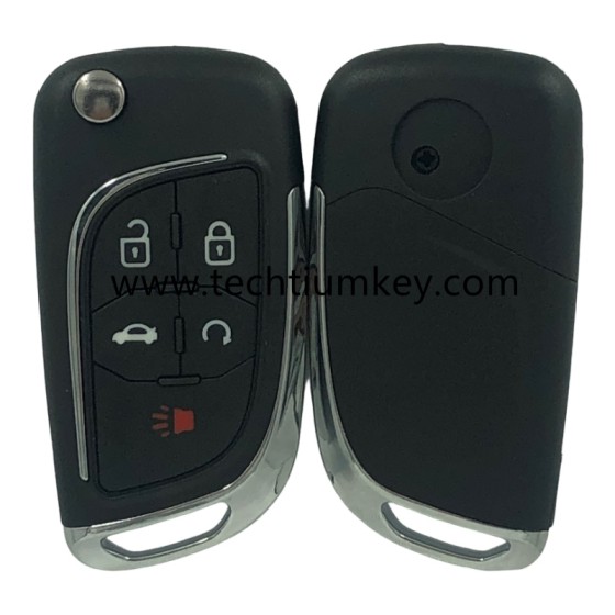 4+1-Tasten-Remote Flip Key Shell für Buick