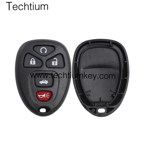 5-Tasten-Remote-Schlüsselschale für Buick