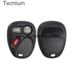 without battery place 3 button remote key shell for Buick
