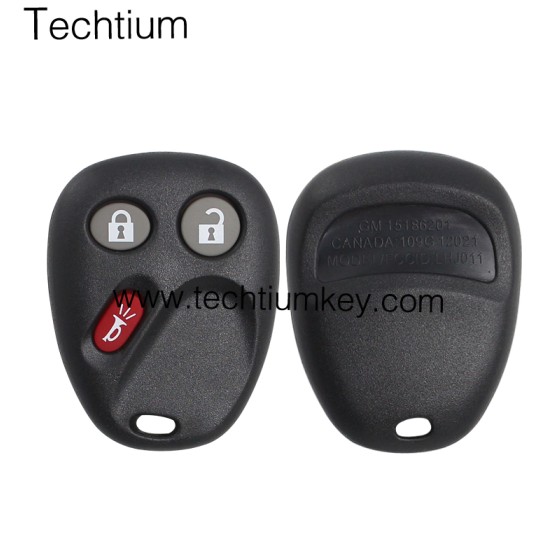 with battery place 3 button remote key shell for Buick