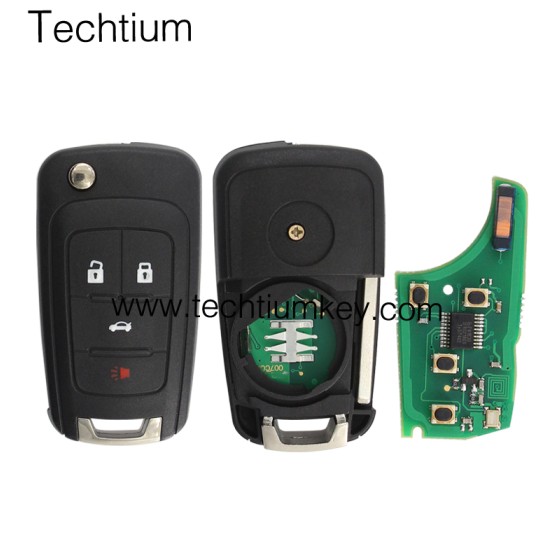 433Mhz ID46 Chip 3+1 button remote key for Buick