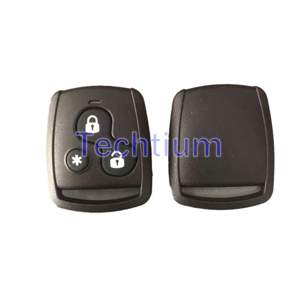 3 button remote key shell for Brazil POSITRON