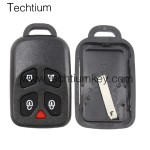 4+1 button remote key shell for Brazil POSITRON