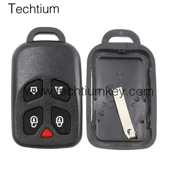 4+1 button remote key shell for Brazil POSITRON