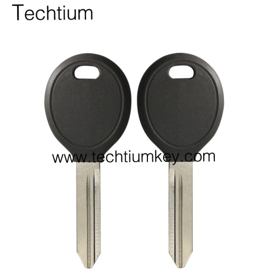 with Aftermarket ID46 chip transponder key shell for Chrysler