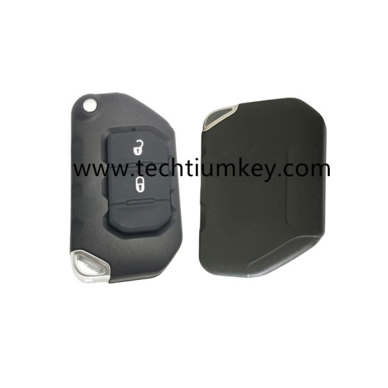 2 button remote flip key shell for Jeep