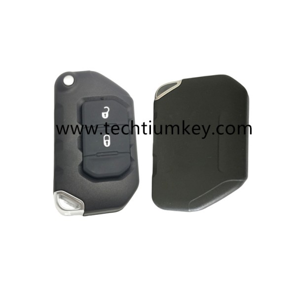 2-Tasten-Remote Flip Key Shell für Jeep