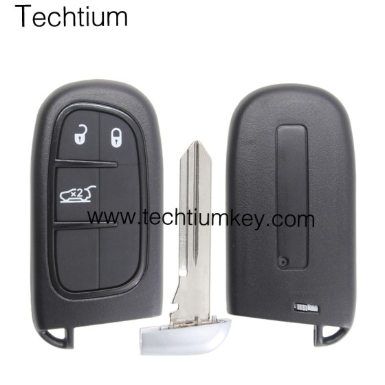 NO Battery clamp 3 button remote key shell for Chrysler,Dodge,Jeeep,RAM