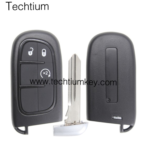 NO Battery clamp 3 button remote key shell for Chrysler,Dodge,Jeeep,RAM