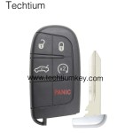 6 button remote key shell for Chrysler