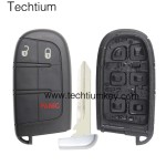 3 Tasten Remote Key Shell für Chrysler