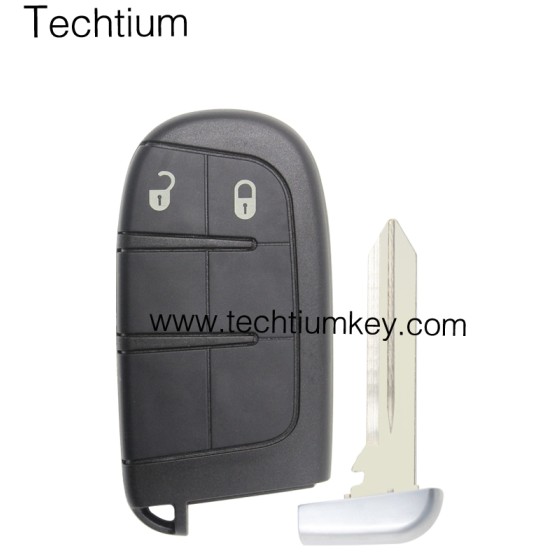 2 button remote key shell for Chrysler