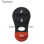 2+1 Tasten Remote Key Shell für Chrysler
