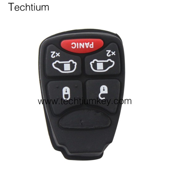 4+1 button key pad for Chrysler