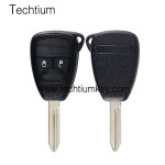 with battery clamp 2 button remote key shell for Chrysler