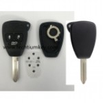 with battery clamp 3 button remote key shell for Chrysler