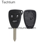 No battery clamp 3 Tasten Remote Key Shell für Chrysler