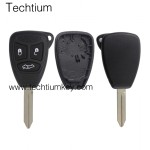 No battery clamp 3 Tasten Remote Key Shell für Chrysler