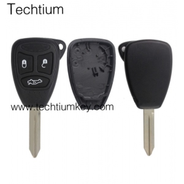 No battery clamp 3 Tasten Remote Key Shell für Chrysler