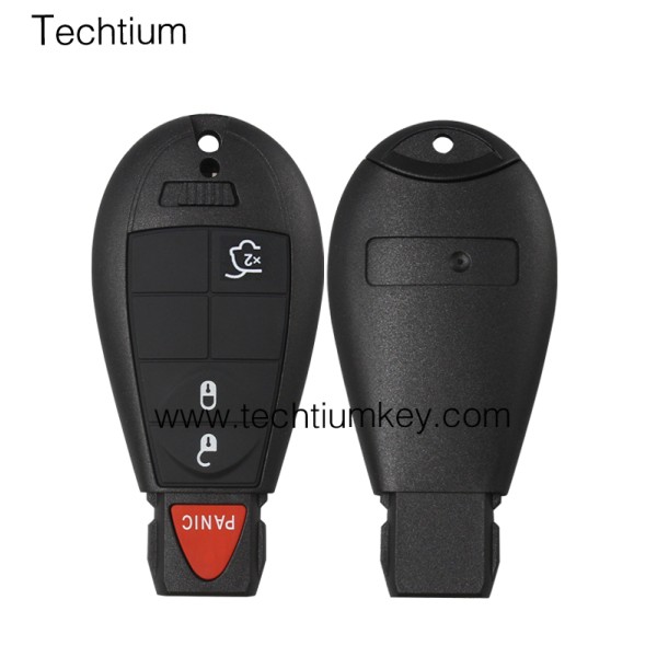 with JEEP LOGO 3+1 Tasten Remote Key Shell für Chrysler/Dodge/Jeep