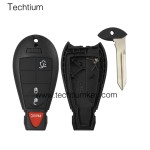 with JEEP LOGO 3+1 Tasten Remote Key Shell für Chrysler/Dodge/Jeep