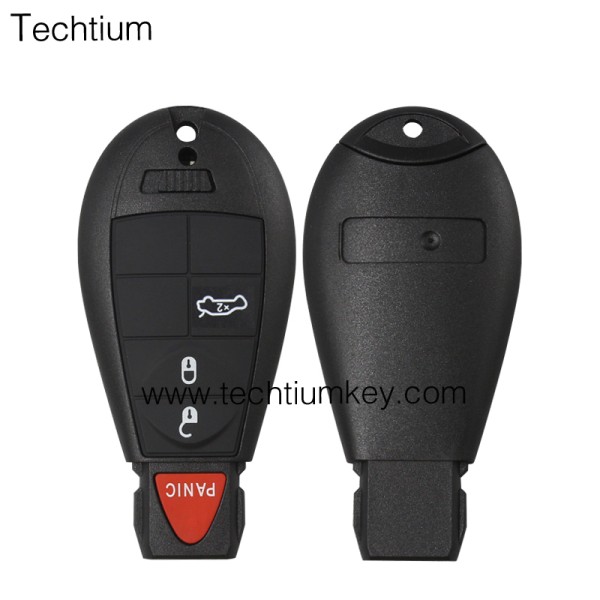 with JEEP LOGO 3+1 Tasten Remote Key Shell für Chrysler/Dodge/Jeep