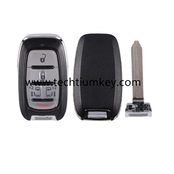433Mhz FCC:M3N-97395900 PN:68241531 4+1 button remote key for 2017-2020 Chrysler Pacifica