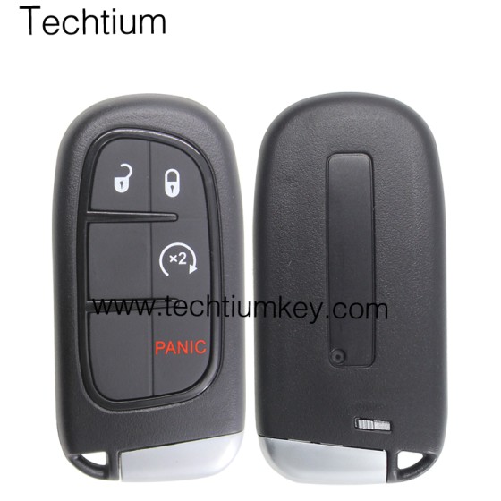 433Mhz 46 chip FCC:GQ4-54T 3+1 button remote key for RAM