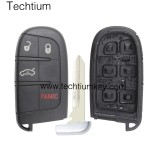 433Mhz 46 chip FCC:M3N40821302 keyless 3+1 Tasten Fernschlüssel für Chrysler 2011-2017, Dodge 2011-2017