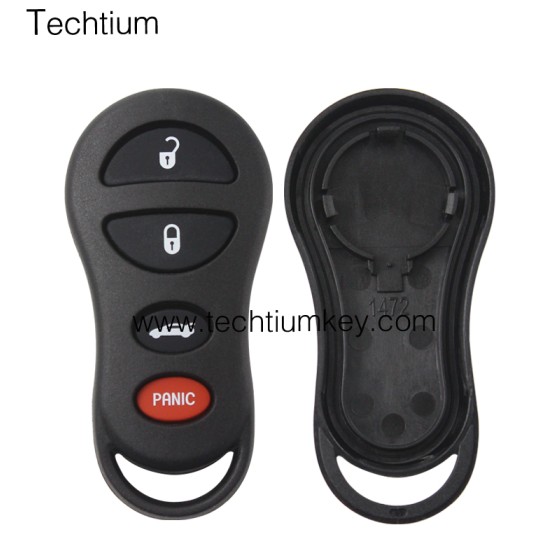 315Mhz FCC:GQ43VT9T 4 button remote key for Chrysler,Jeep,Dodge